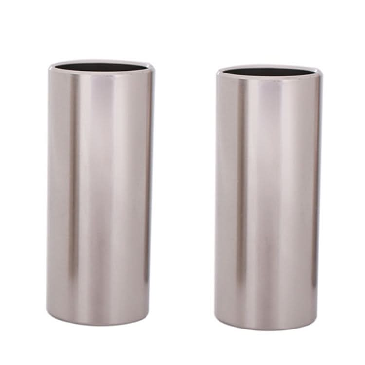 2PCS Stainless Steel Guitar Slide Tube Folk Slide Block Reluova