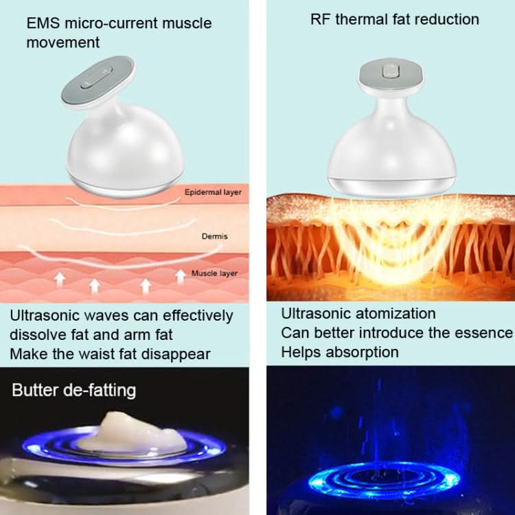 Ultrasonic Fat Reduction Instrument RF Color Light Radio Frequency Vibration Reluova