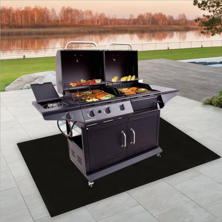 YEGBONG Fireplace Brazier Fire Mat Outdoor Lawn Patio Grill Fire Mat, Size: Reluova