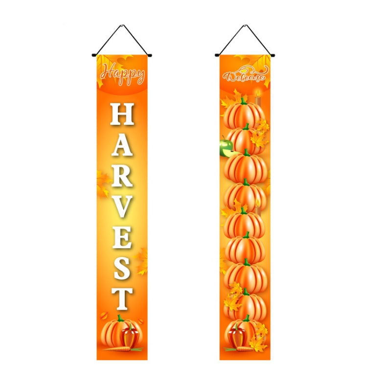 Thanksgiving Day Couplet Decoration Porch Hanging Flag My Store