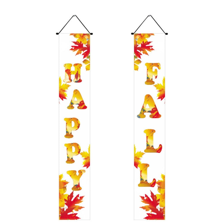 Thanksgiving Day Couplet Decoration Porch Hanging Flag My Store