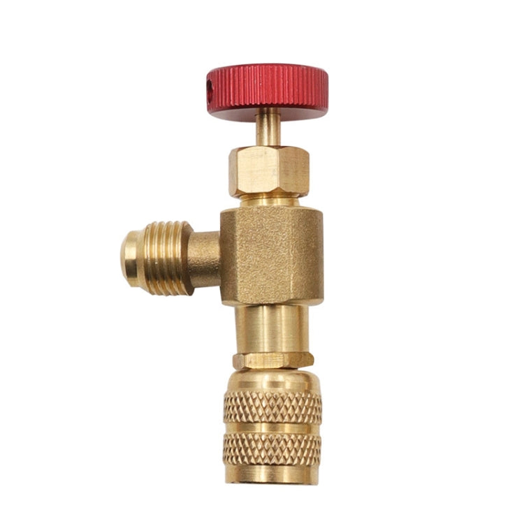 Air Conditioner Fluoridation Safety Valve Refrigerant Filling Connector