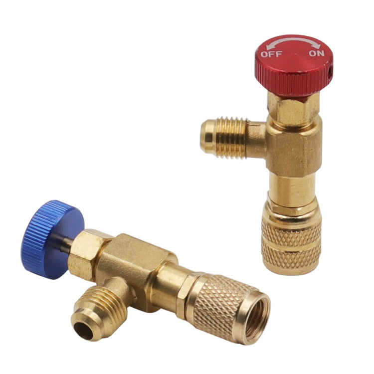 Air Conditioner Fluoridation Safety Valve Refrigerant Filling Connector