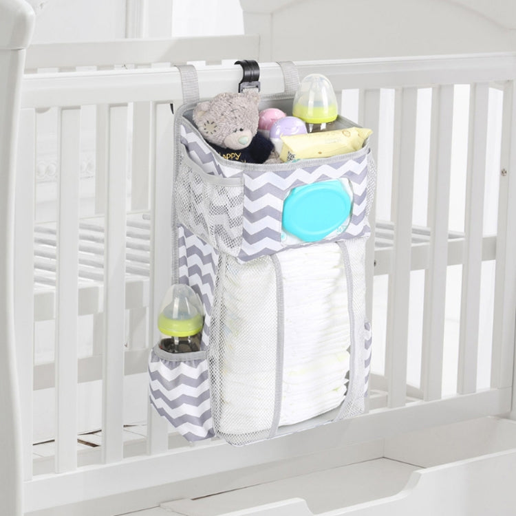 Cot Top Multi-Function Organiser Storage Hanging Bag