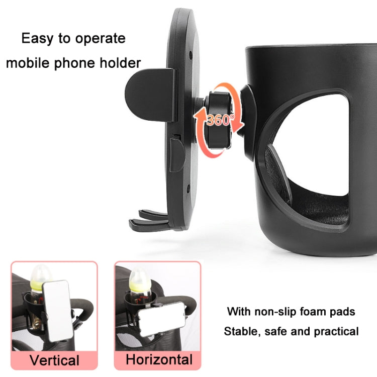 2 In 1 Stroller Bottle Drink Bottle Holder Mobile Phone Holder-Reluova