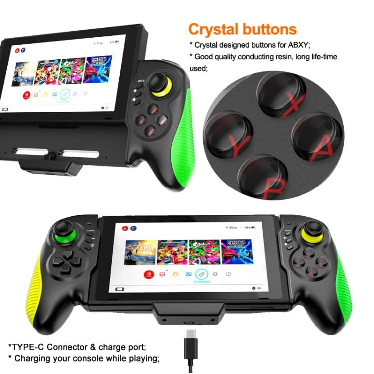 STK-7037 For Switch Game Controller with 6-axis Somatosensory Burst Function Reluova