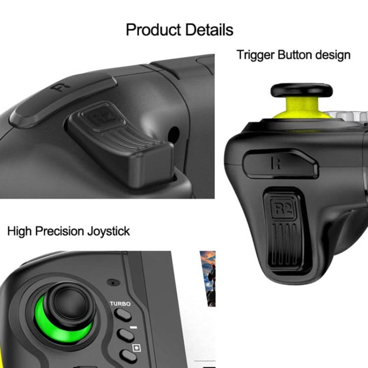 STK-7037 For Switch Game Controller with 6-axis Somatosensory Burst Function Reluova