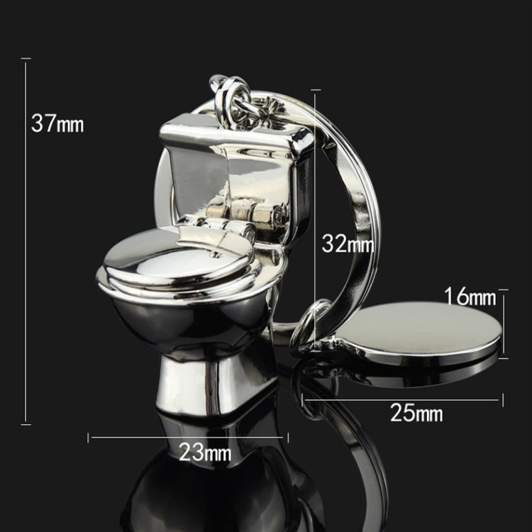 5 PCS X-026 Mini Toilet Shape Car Keychain Bag Pendant ÎҵÄÉ̵ê