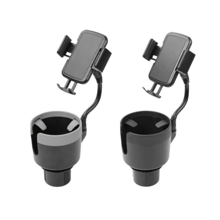 2 in 1 Multifunctional Car Cup Holder Extra Large Mobile Phone Holder-Reluova