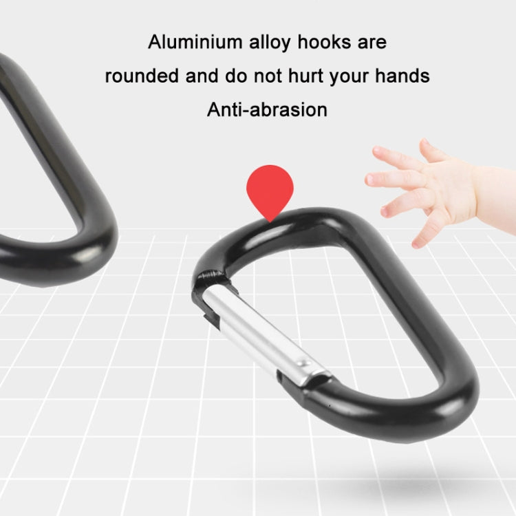 Stroller Wear-Resistant Non-Slip Aluminium Climbing Buckle Hooks My Store