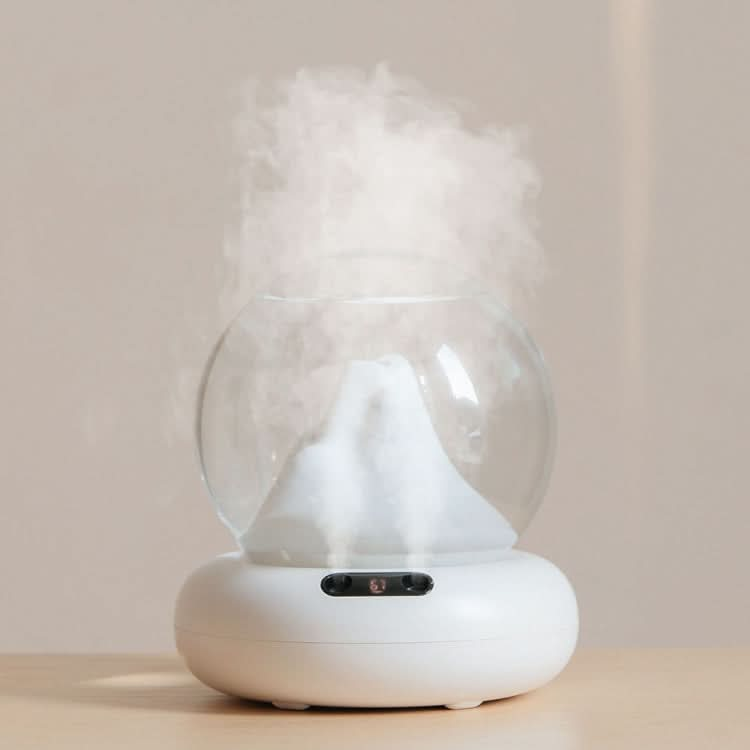 Rechargeable Moutain View Double Spray Aromatherapy Difusor Humidifier With Colorful Light Reluova