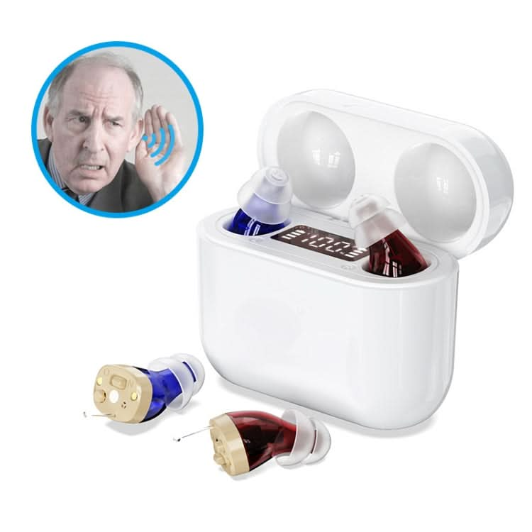 GM-912 Digital Hearing Aid Sound Amplifier With Digital Display Charging Compartment Reluova