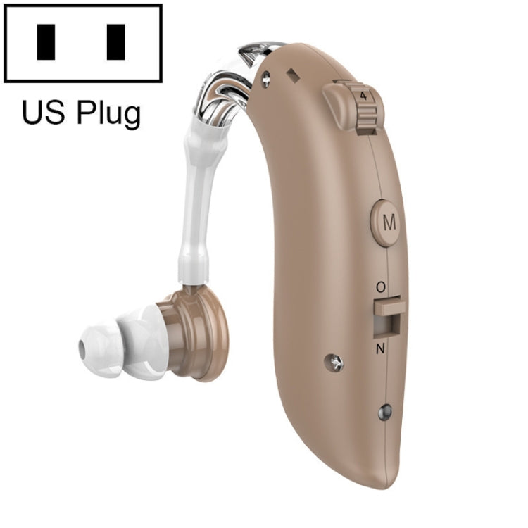 GM-105 Smart Noise Cancelling Ear-hook Rechargeable Elderly Sound Collector, Spec: