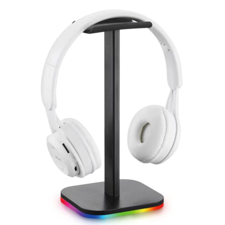 Ajazz Detachable RGB Glowing Game Headset Stand USB Pickup Lamp, Style: