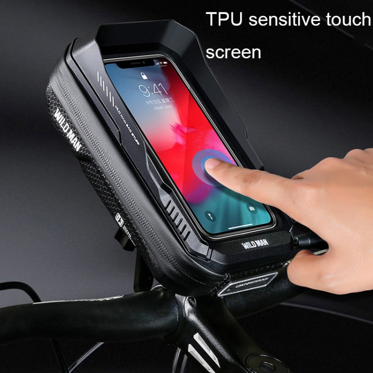 WILD MAN XT3X 0.6L Bicycle 360-??Degree Rotating Waterproof Touch Screen Phone Holder Bag Reluova