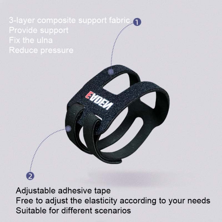 1 Pair EADEN Sports Wrist Brace Yoga Fitness TFCC Support Wrist Cover, Size: