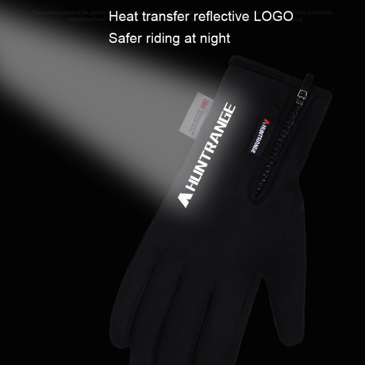 HUNTRANGE A023 Outdoor Waterproof Sports Riding Velvet Touch Screen Gloves Reluova