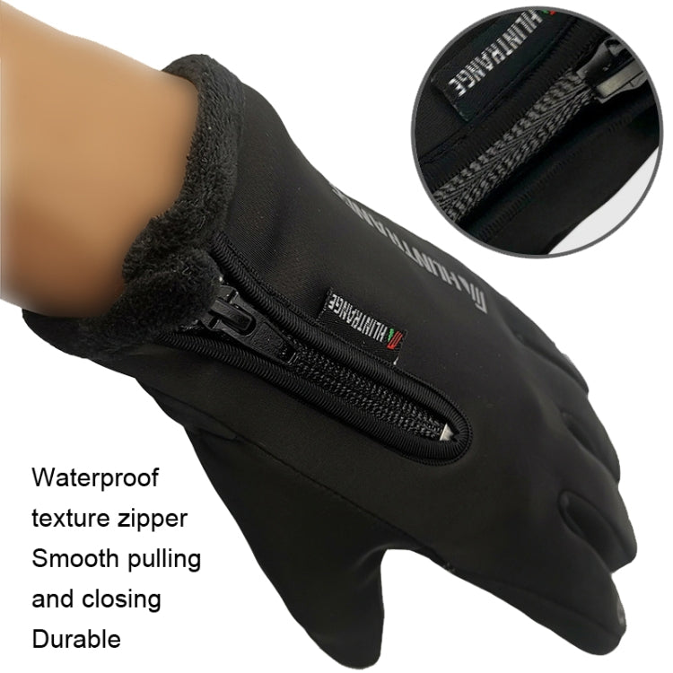 HUNTRANGE A022 Outdoor Waterproof Touch Screen Riding Keep Warm Gloves