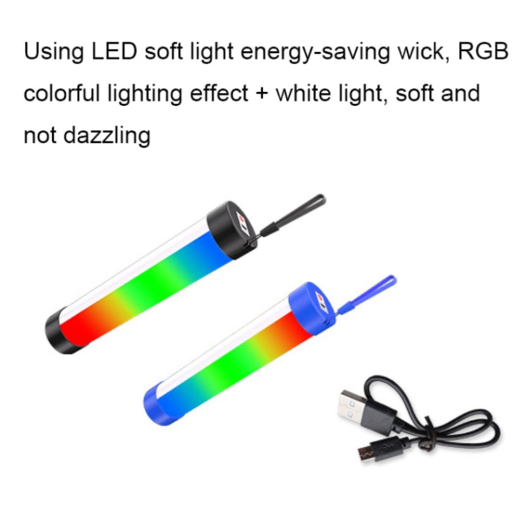 Lyyjdg-001 10W RGB Light Effect Bluetooth Magnetic Emergency Light with Audio Function, Size: My Store