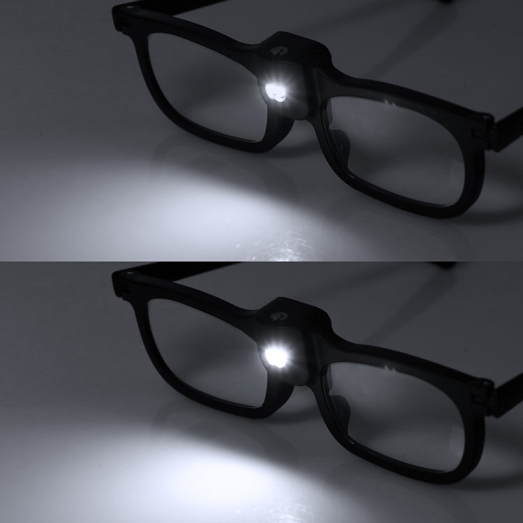 Glasses-Type Painting and Reading Magnifying Glass with 2LED Lights Reluova