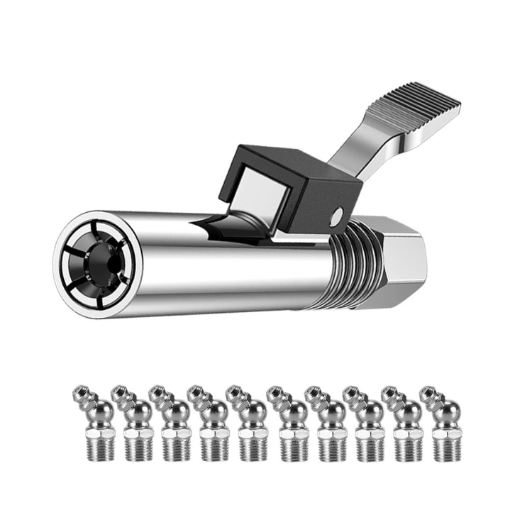 PC002 Lock Clamp Type High Pressure Grease Nozzle, Style: