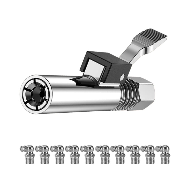 PC002 Lock Clamp Type High Pressure Grease Nozzle, Style: