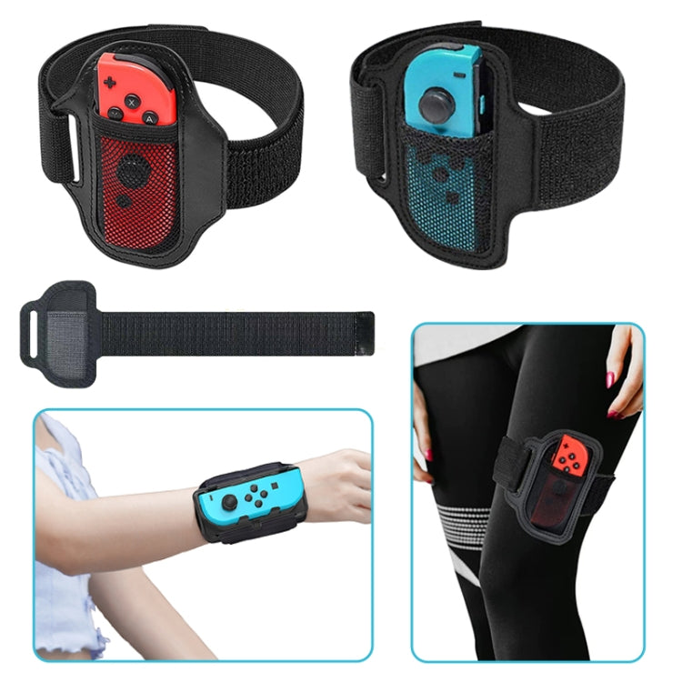 For Switch Joycon Ring Leg Strap  Adjustable Elastic Band Reluova