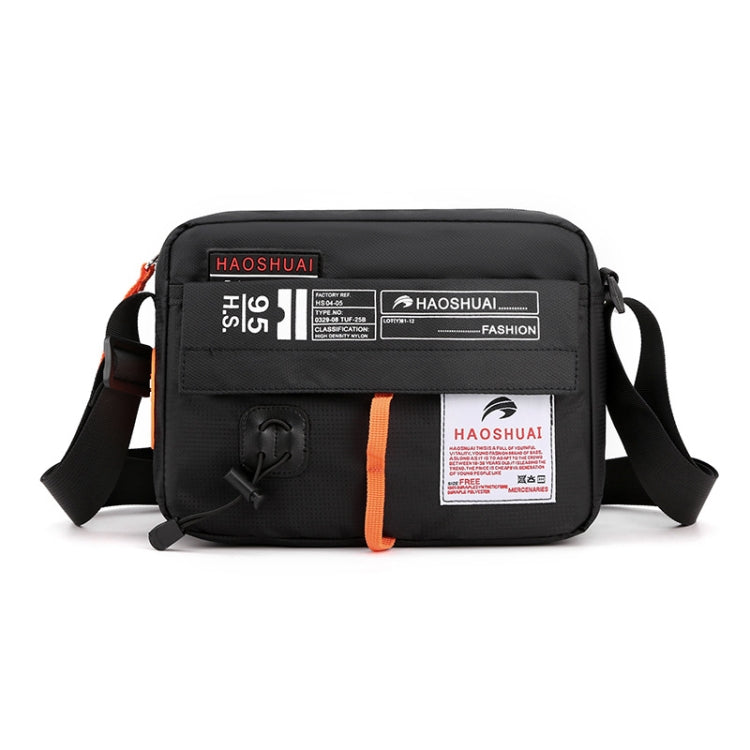 HAOSHUAI 204 Sports Leisure Men Outdoor Waterproof Nylon Shoulder Bag Reluova