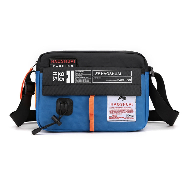 HAOSHUAI 204 Sports Leisure Men Outdoor Waterproof Nylon Shoulder Bag Reluova