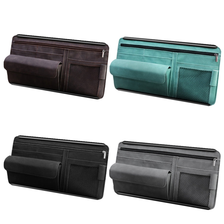 DE RAN FU Car Shade Glasses Box Storage Bag Car Flip Fur Glue Box Zipper Card Bag ÎҵÄÉ̵ê