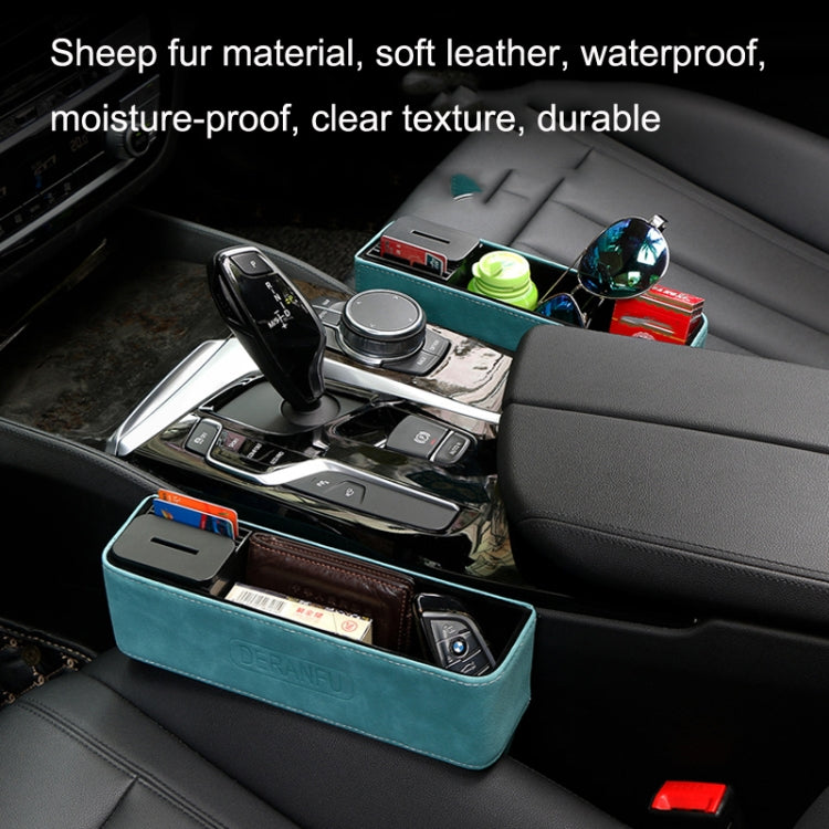 DE RAN FU Car Seat Storage Box Cup Holder Fur Citrine Phone Sundry Storage Box ÎҵÄÉ̵ê