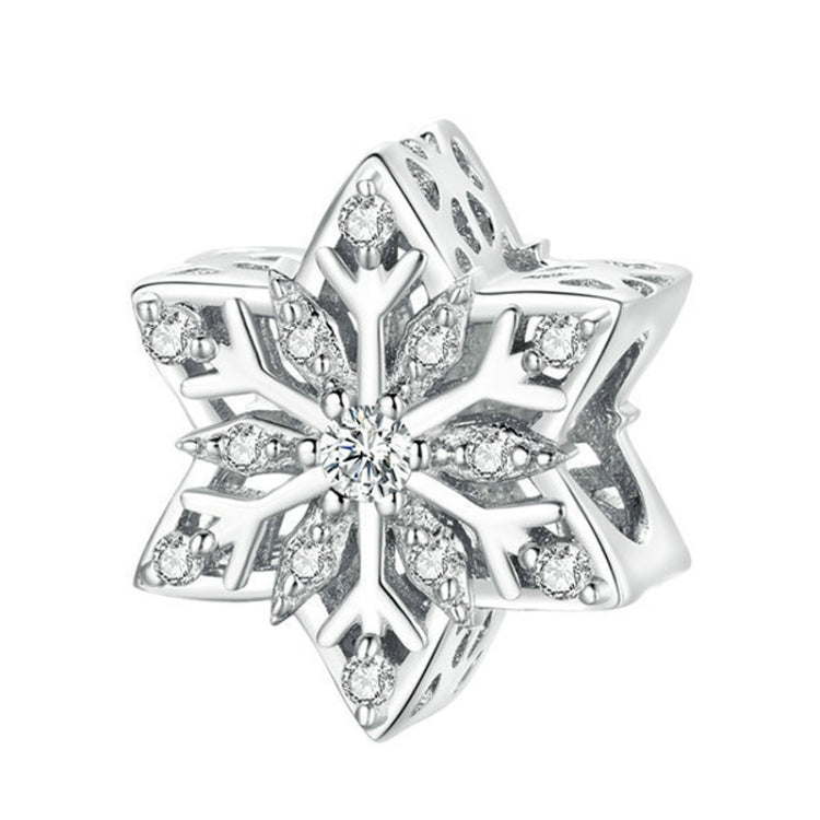 Winter Snowflake DIY Bracelet Bead Christmas 925 Silver Bead Accessories Reluova