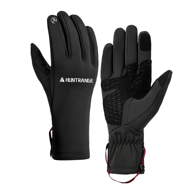 HUNTRANGE A037 Plus Velvet Sports Windproof Waterproof Touch Screen Riding Gloves Reluova