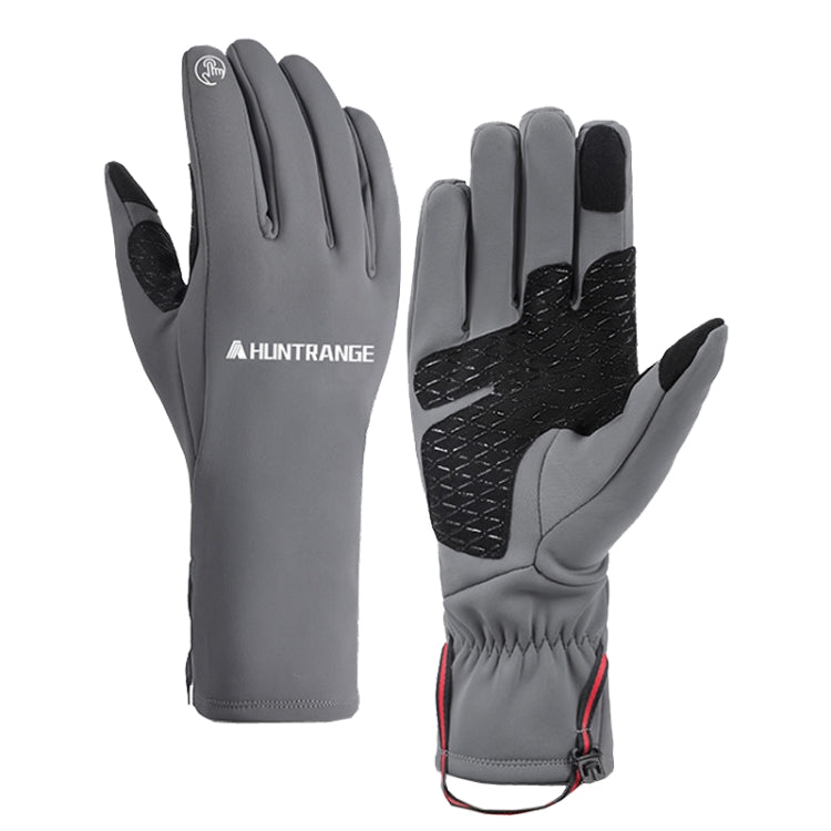 HUNTRANGE A037 Plus Velvet Sports Windproof Waterproof Touch Screen Riding Gloves Reluova