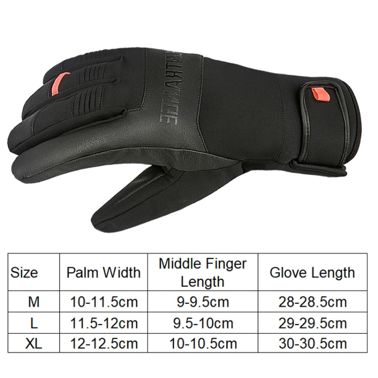 HUNTRANGE A055 Waterproof Riding Sports Touch Screen Keep Warm Gloves