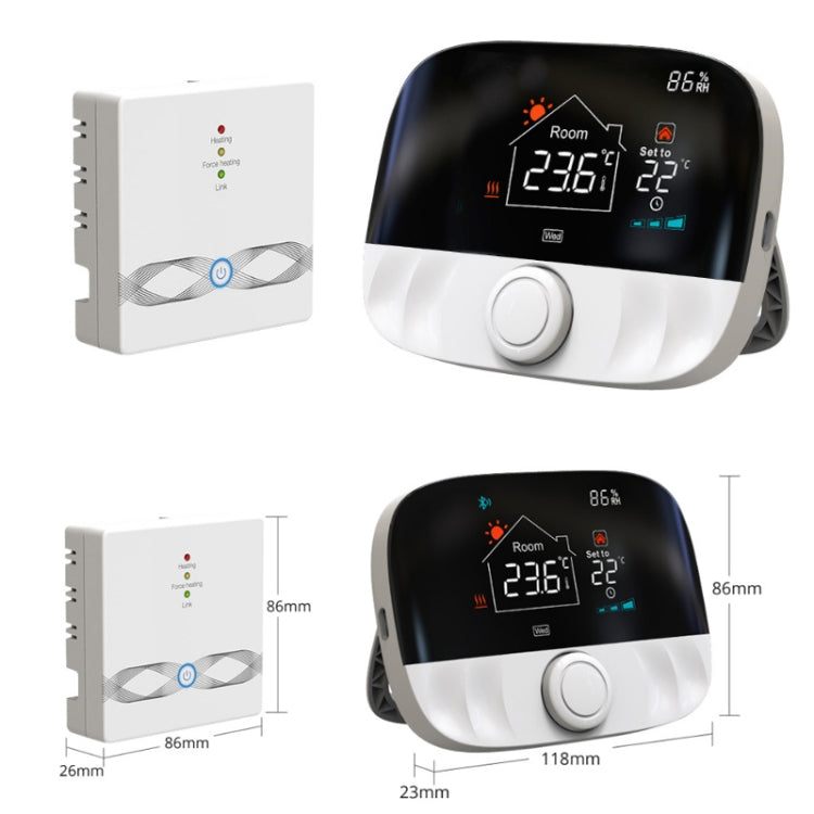 WiFi Wireless Water Heating Gas Boiler Thermostat Reluova