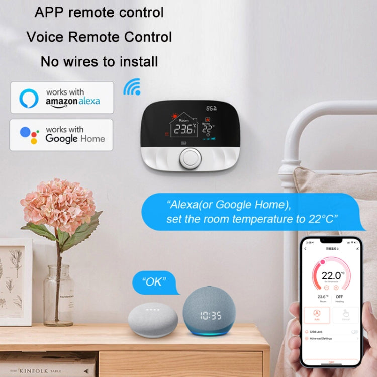 WiFi Wireless Water Heating Gas Boiler Thermostat Reluova