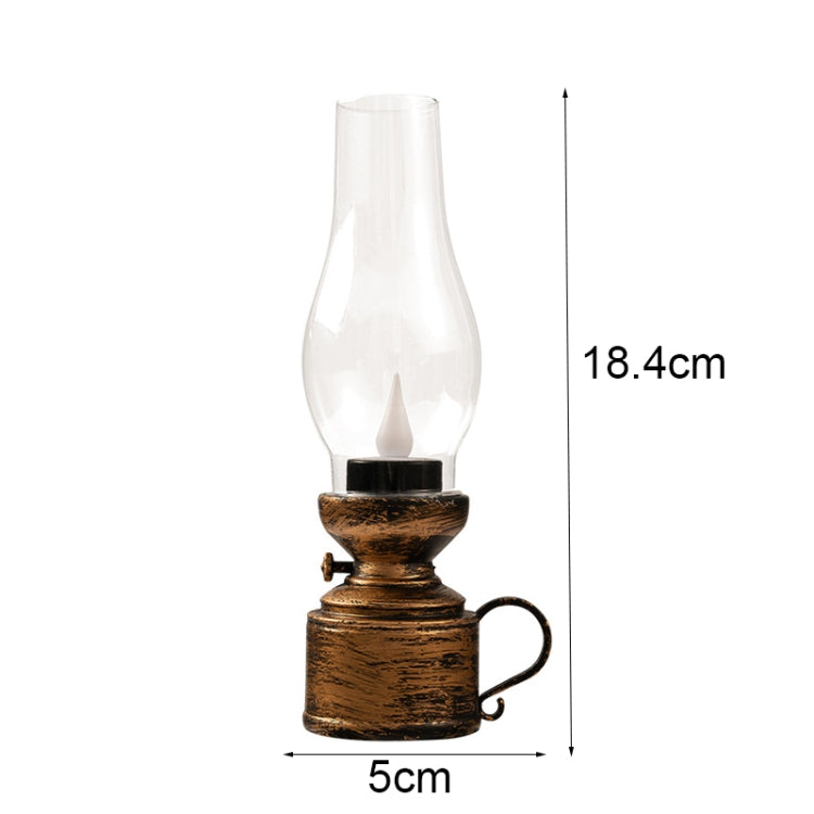 Retro Luminous Kerosene Lamp Christmas Simulation Oil Lamp Decoration, Spec: My Store