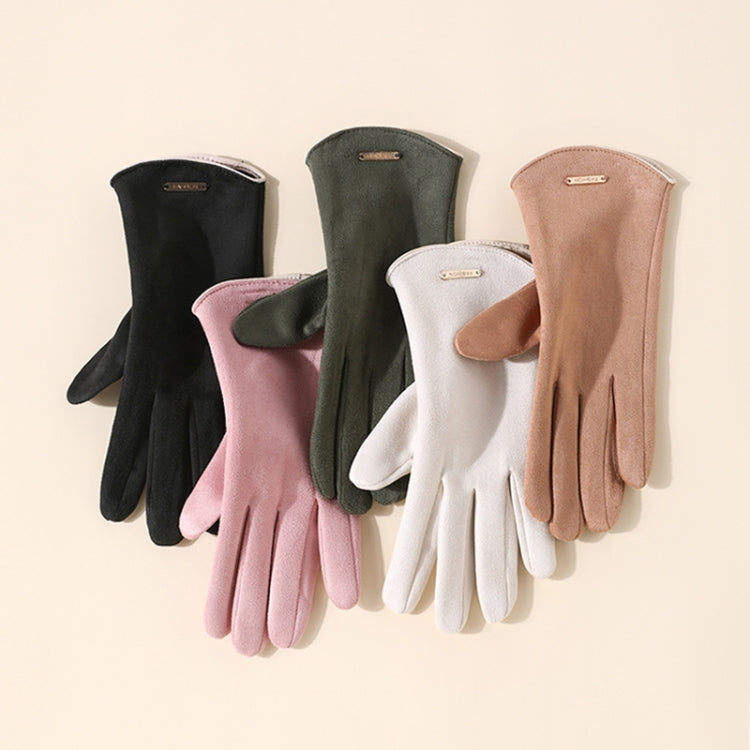 Touch Screen Plus Velvet Keep Warm Riding Gloves