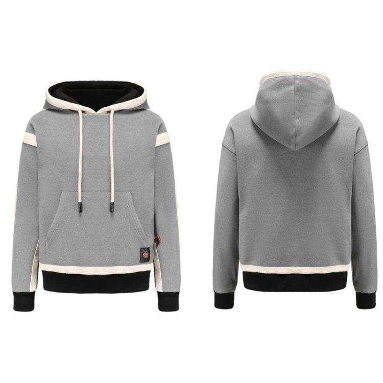 USB Smart Electric Heating Warming Thickened Hooded Sweatshirt