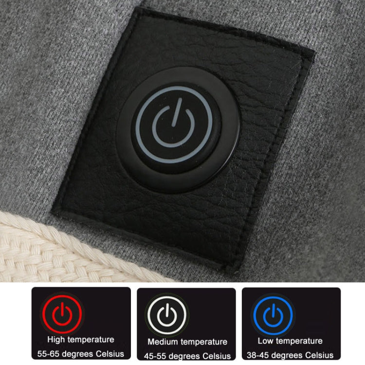 USB Smart Electric Heating Warming Thickened Hooded Sweatshirt