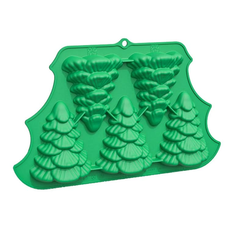 FF2569 Christmas Simulation Christmas Tree Mold Cake Mold Baking Tool, Style: Reluova