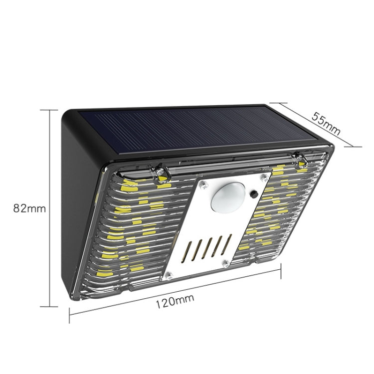 Solar Alarm Wall Light RV Camping Infrared Induction Light My Store