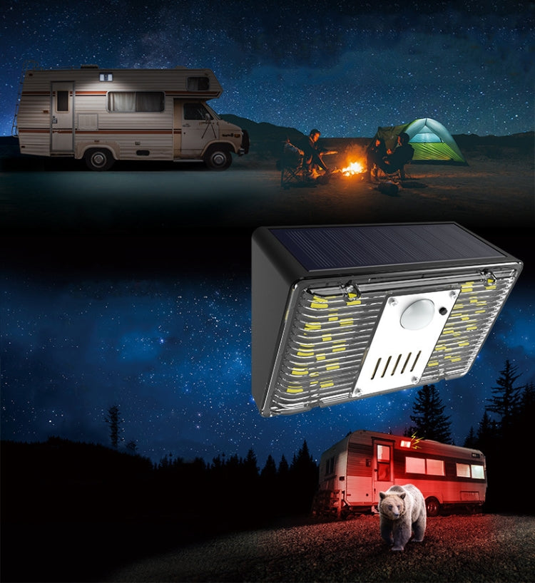 Solar Alarm Wall Light RV Camping Infrared Induction Light My Store