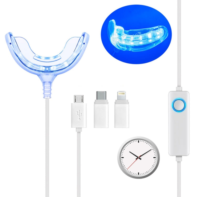 Wire-Controlled 25min Timing 16LED Teeth Whitening Device Dental Bleaching System