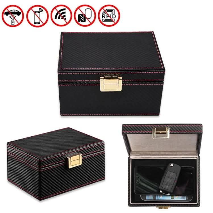 RFID Signal Shielding Box Car Key Anti-demagnetization Cell Phone Box Reluova