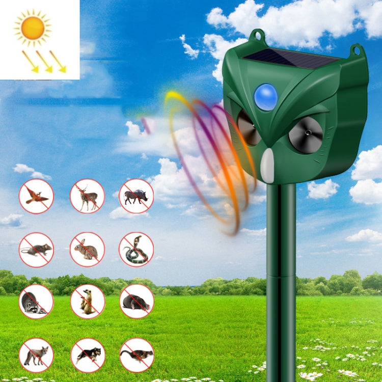 RC546 Outdoor Smart Solar Animal Ultrasonic Repellers My Store