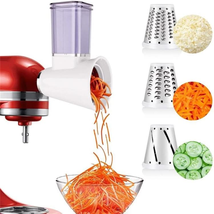 KA-08 For KitchenAid New Cutter Multi-functional Vegetable Cutter Accessories Slicer Grater Reluova