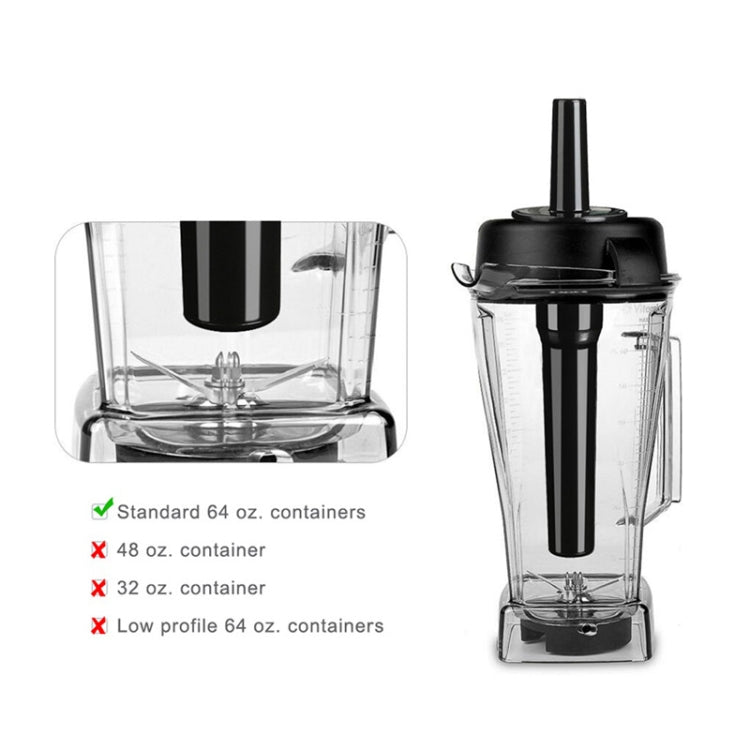 For Vitamix 760/5000/5200 Blenders Standard 64oz Container Blender Tamper Tool