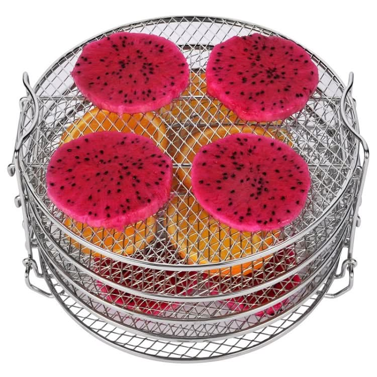 For Ninja Foodi 6.5 /8 QT Stainless Steel Fruit Vegetable Draining Rack Reluova